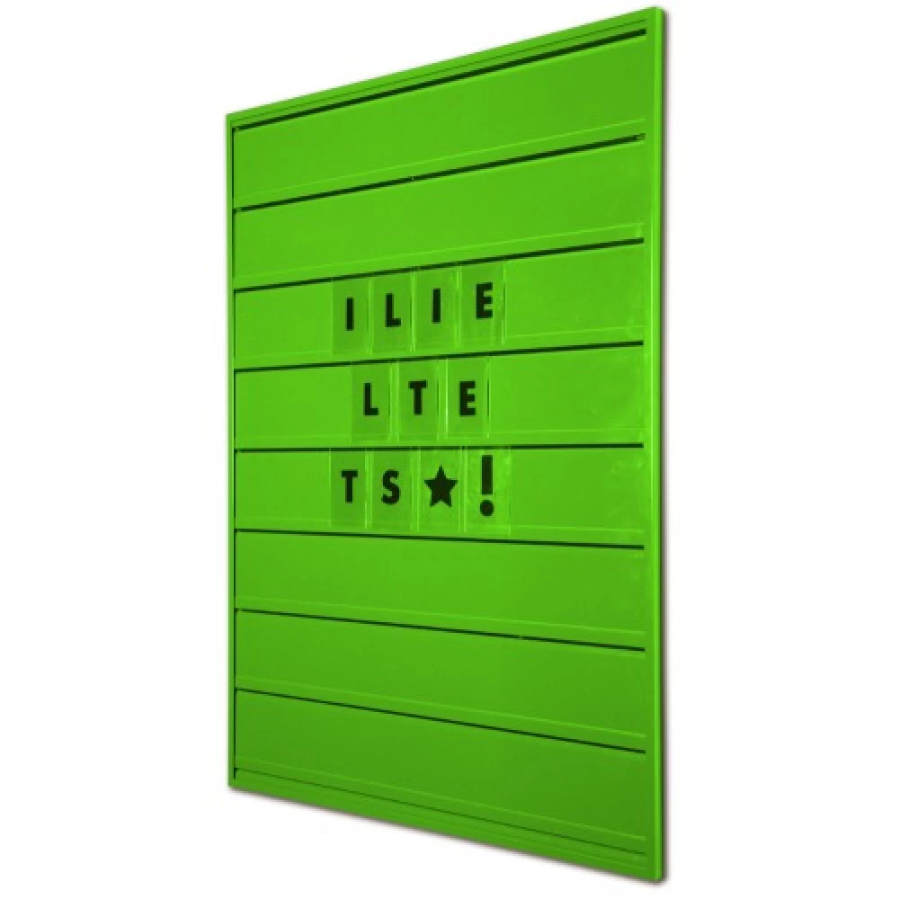 Grippit Wall Frame / Tile Signs - Traffic Green