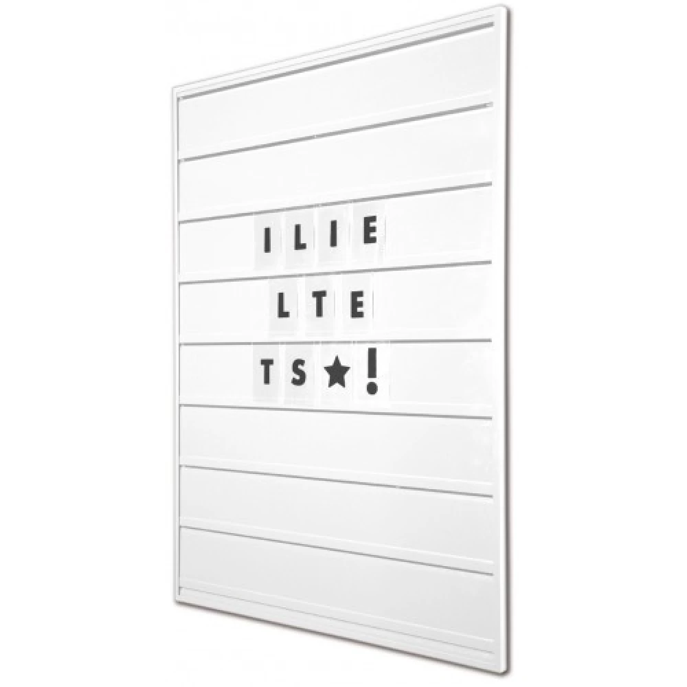 Grippit Wall Frame / Tile Signs - White