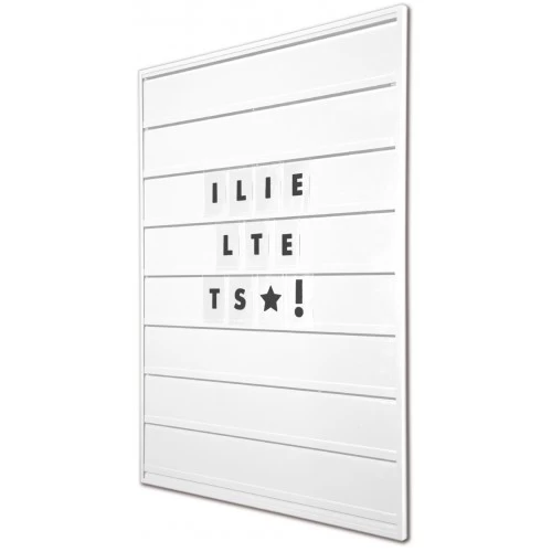Grippit Wall Frame / Tile Signs - White