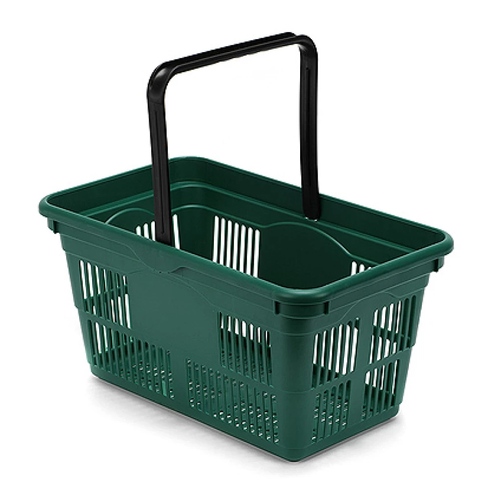 24 Litre Plastic Shopping Basket (Box of 10) 95501