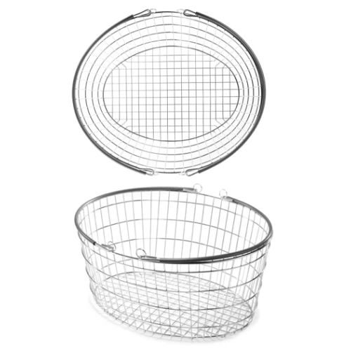 25 Litre Oval Wire Shopping Basket (Box of 10) 95403