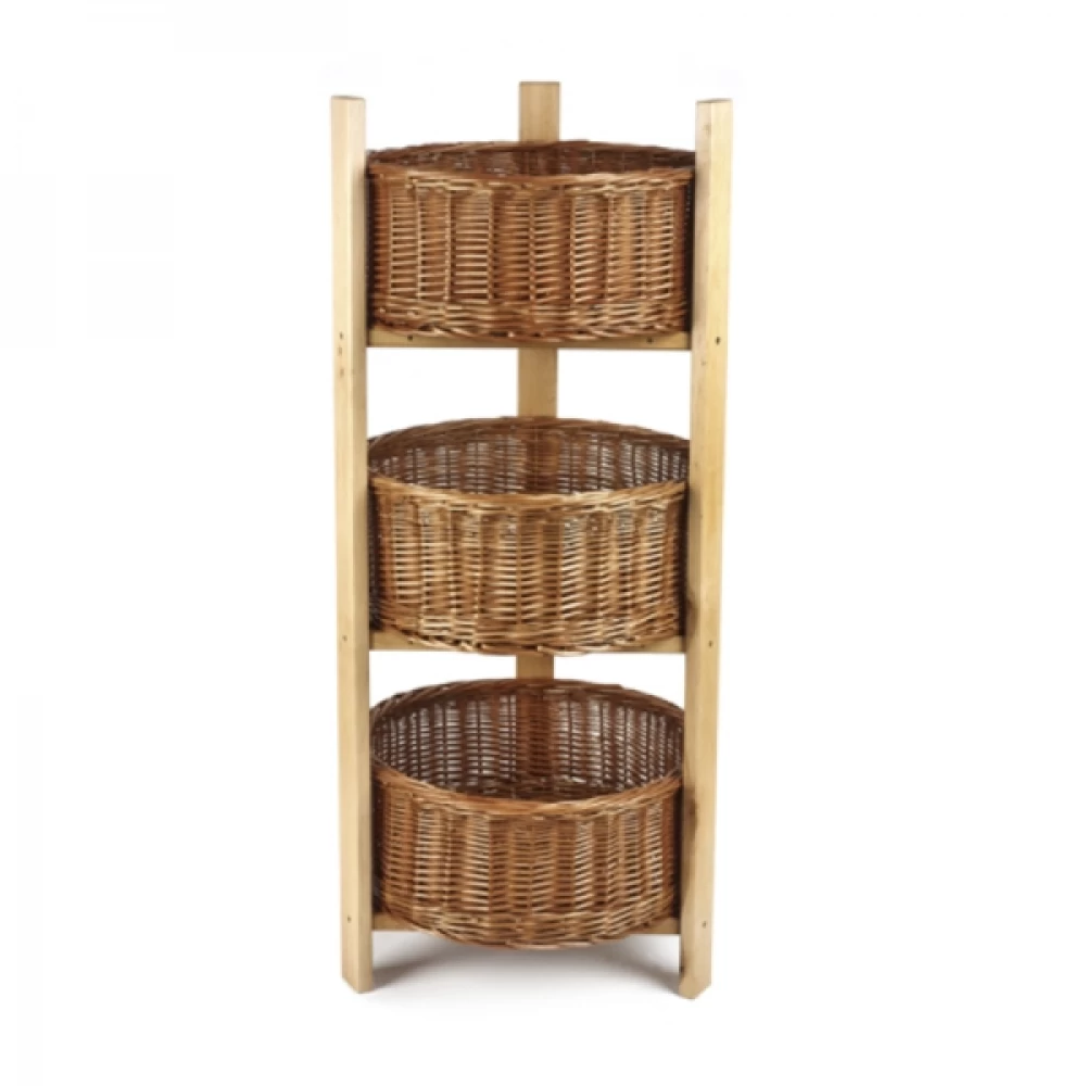 3 Tiered Stand With Baskets 95345