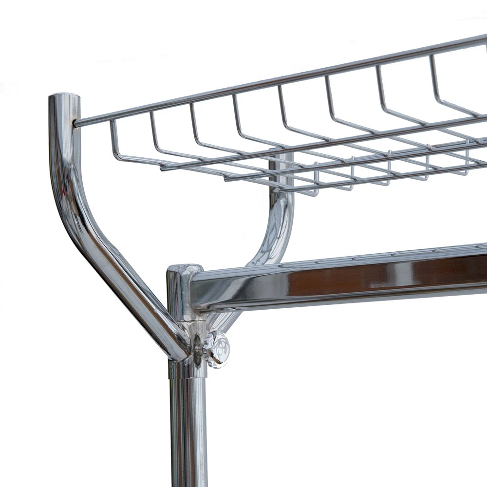 4ft Chrome Shoe Shelf 20063