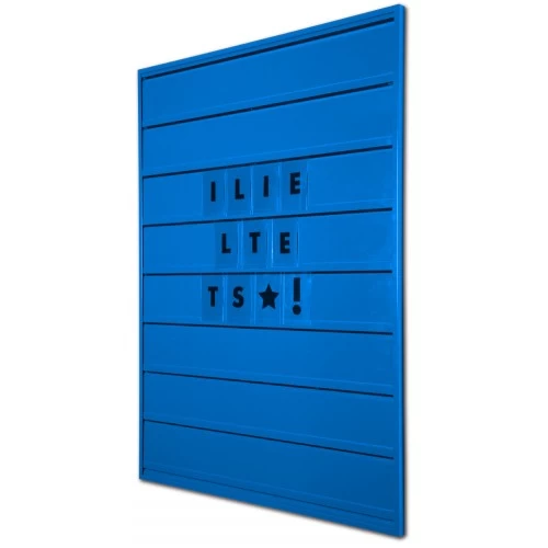 Grippit Wall Frame / Tile Signs - Ultramarine Blue