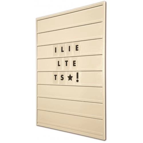 Grippit Wall Frame / Tile Signs - Cream