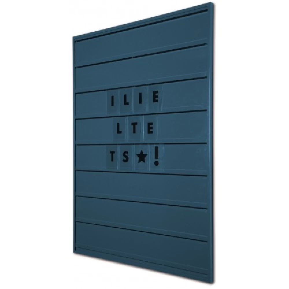 Grippit Wall Frame / Tile Signs - Gentian Blue