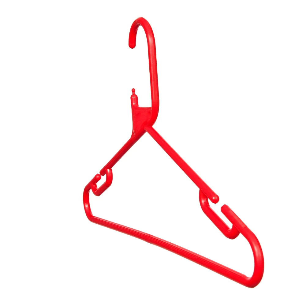 Adult Plastic Hangers Red (Box of 120) 51004
