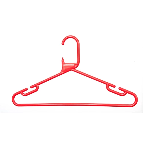 Red Plastic Coat Hangers