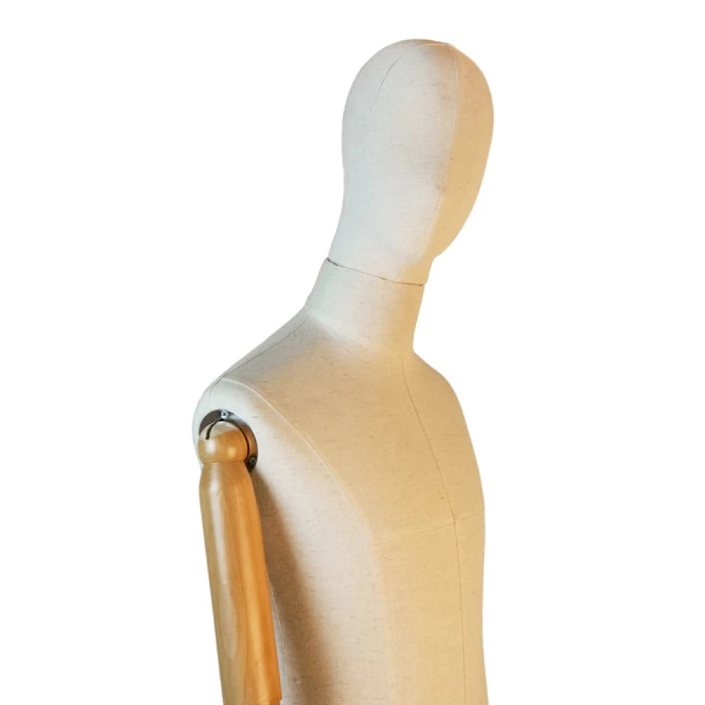 Articulated Male Head Mannequin
