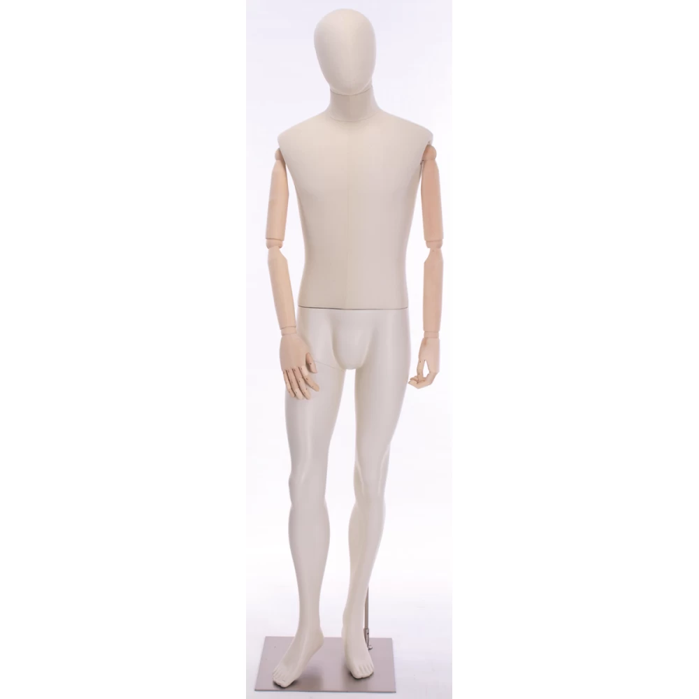 Articulated Male Fabric Mannequin