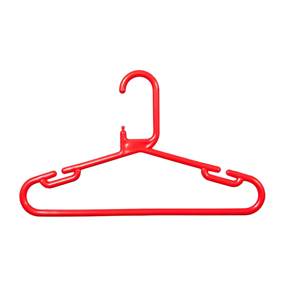 Baby Plastic Hangers Red (Box of 150) 51008