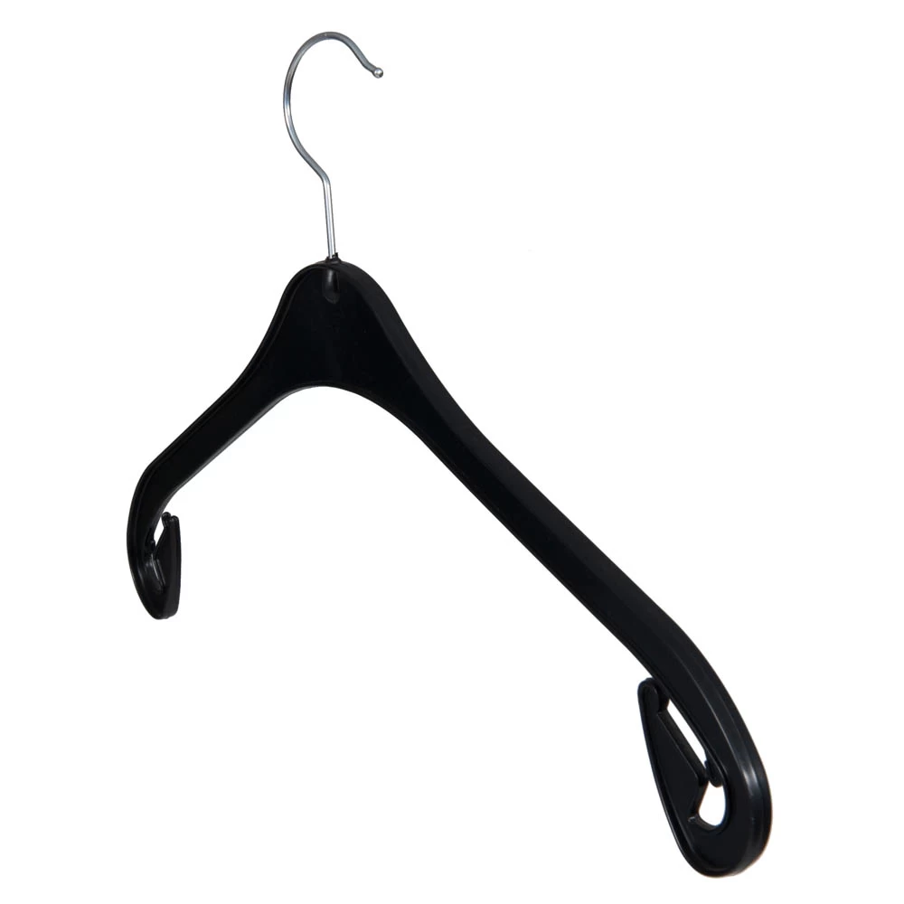 Black Dress/Blouse Plastic Hangers 43cm 51017