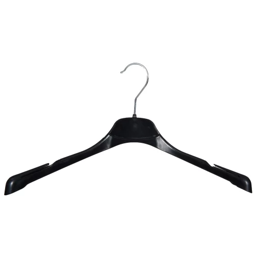Black Ladies Plastic Jacket Hangers 41cm 51019