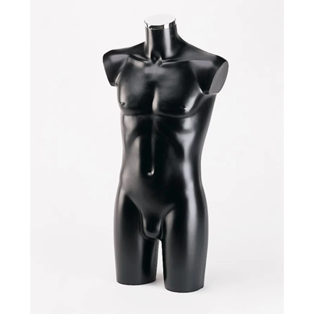 Black Male Bust Form Without Stand 76102