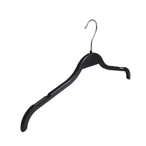 Black Plastic Shirt/Knitwear Hanger 42cm (Box of 250) 51078