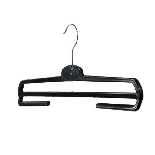 Black Plastic Trouser Hangers 34cm 51024