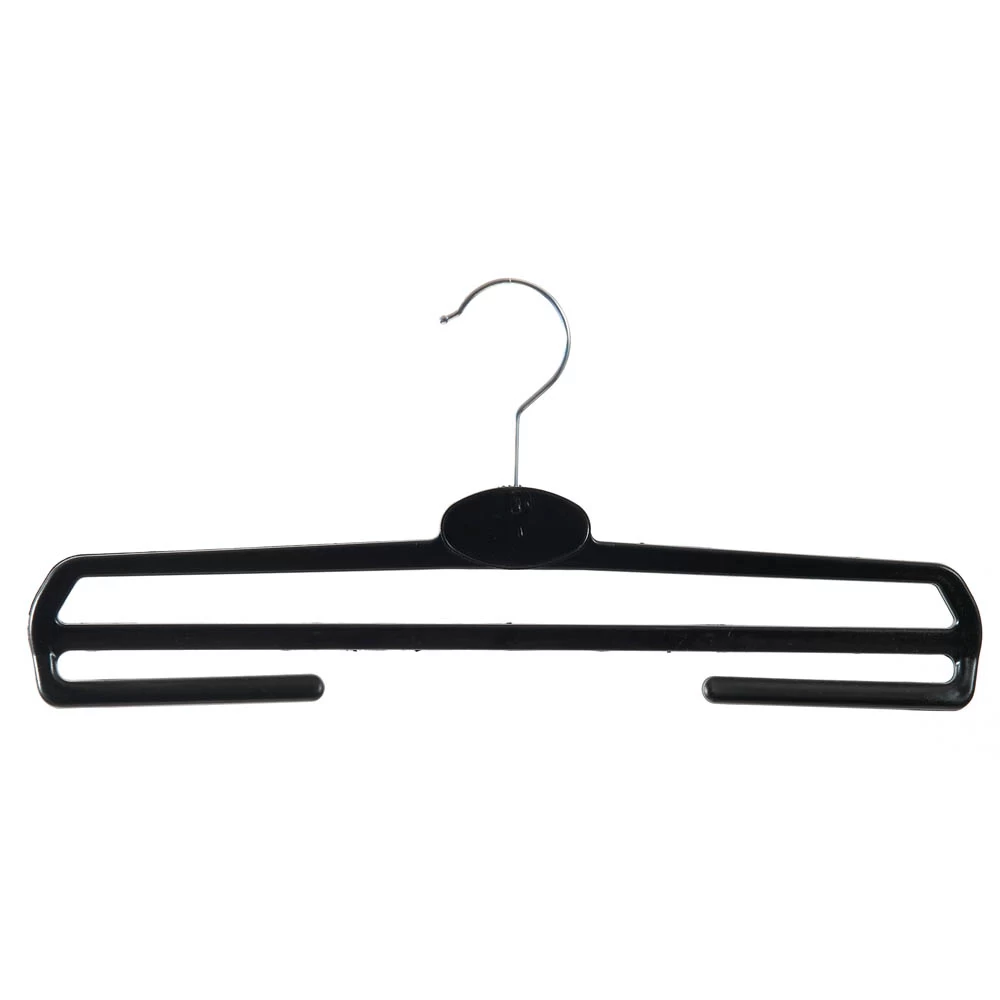 Black Plastic Trouser Hangers 34cm 51024
