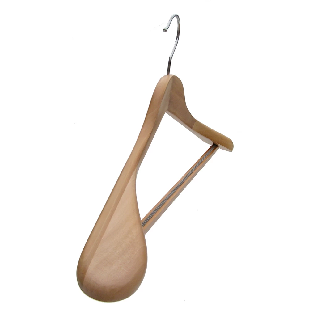 Broad Shaped Wooden Suit Hangers 45cm (Box of 24) 50030