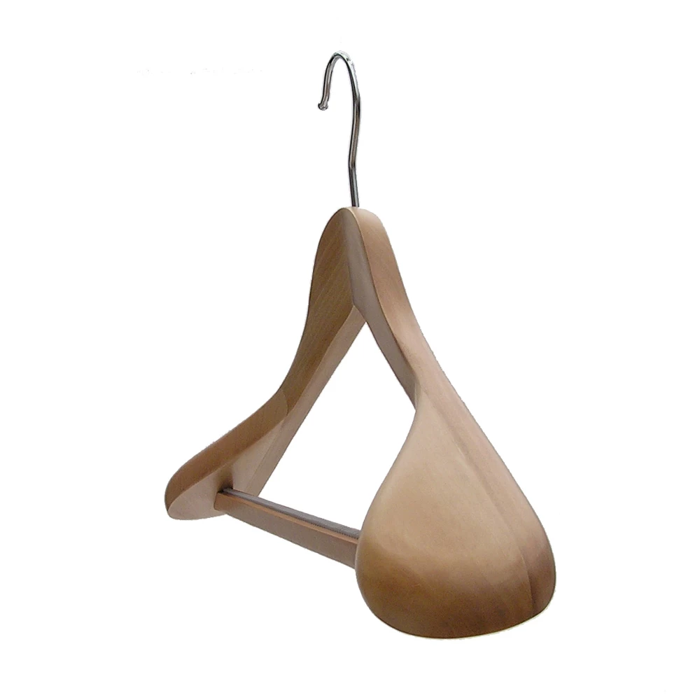 Broad Shaped Wooden Suit Hangers 45cm (Box of 24) 50030