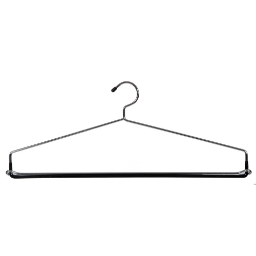 Chrome Blanket Clothes Hangers with Non Slip Bar 52001