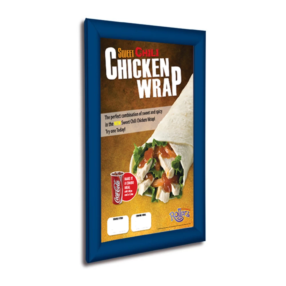 Gentian Blue (RAL 5010) Poster Snap Frame 30x20 Mitred (32mm) - 99074