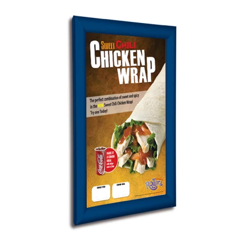 Gentian Blue (RAL 5010) Poster Snap Frame 30x20 Mitred (32mm) - 99074
