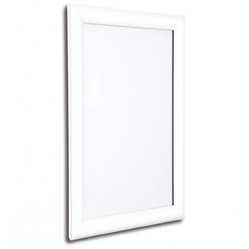 White (RAL 9010) Poster Snap Frame 60x40 Mitred (25mm) - 99073