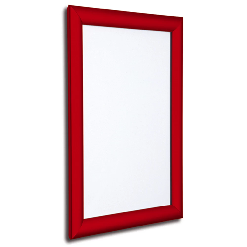 Traffic Red (RAL 3020) Poster Snap Frame 60x40 Mitred (25mm) - 99073