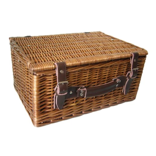 Double Steamed 20 Inch Willow Hand Crafted Storage Hamper 95212