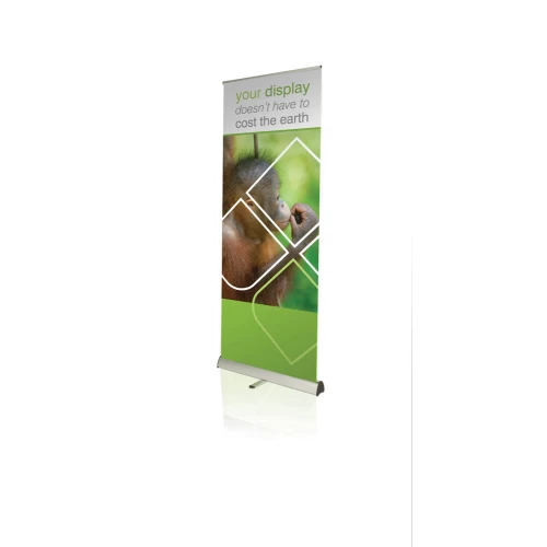 Eco Roller Banner Single Sided 1000mm Wide Silver 80004