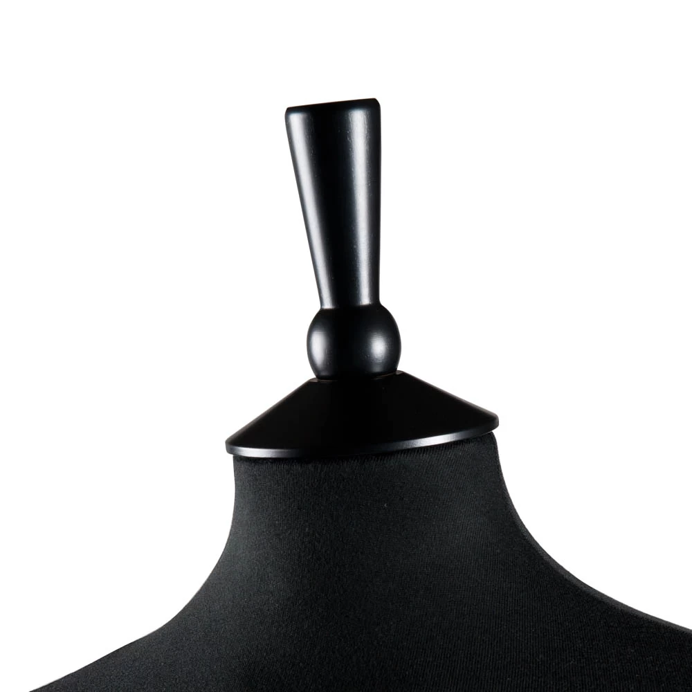 Female Dressmakers Mannequin Black Jersey 36 Inch Bust 75204