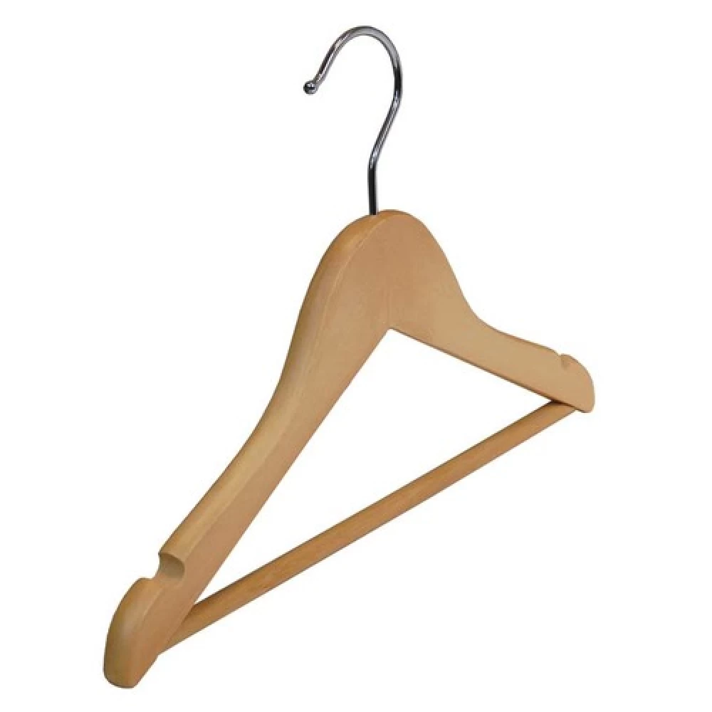 Flat Wooden Baby Wishbone Clothes Hangers 30cm (Box of 100) 51061