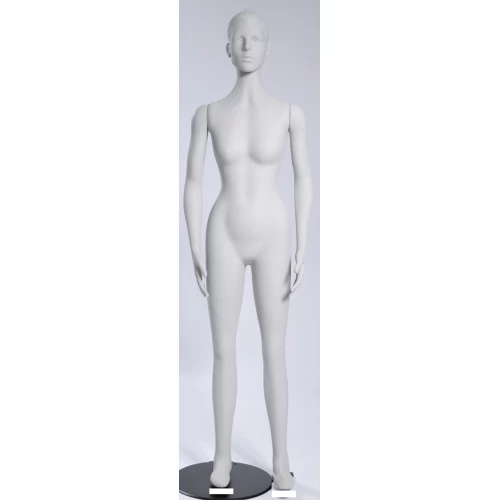 Plastic Coated Grey Flexible Mannequin With Features - 73202
