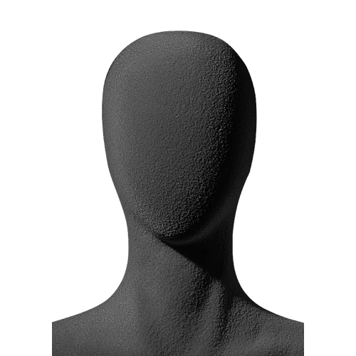 Flexible Male Mannequin Abstract Head 73101