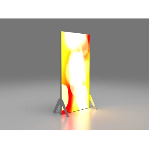 Floor Standing Tension Fabric Lightbox 2000mm (H) x 1000mm (W) 94009