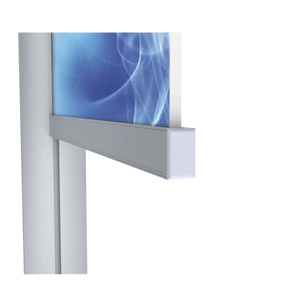 Free Standing Totem Modular Display with 2 x A4 Dispensers - 2000mm (H) 84202