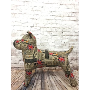 Professional Fabric Dog Mannequin Like A French Bull Dog Black