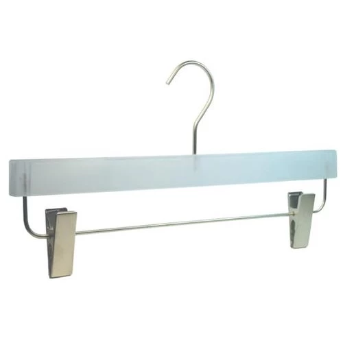 Frosted Clip Hanger with Satin Hook 36cm (Box of 50) 56035