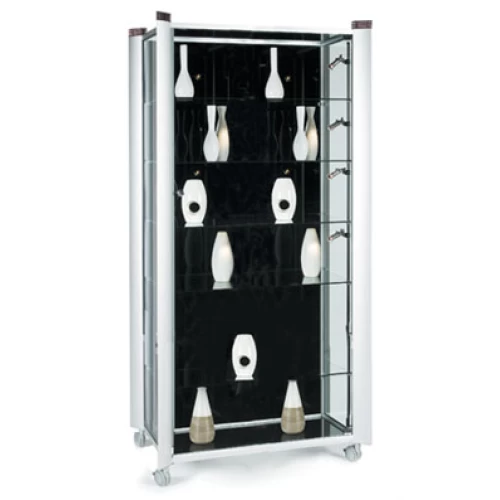 Full Glass POS Display Tower Showcase Wide 27020