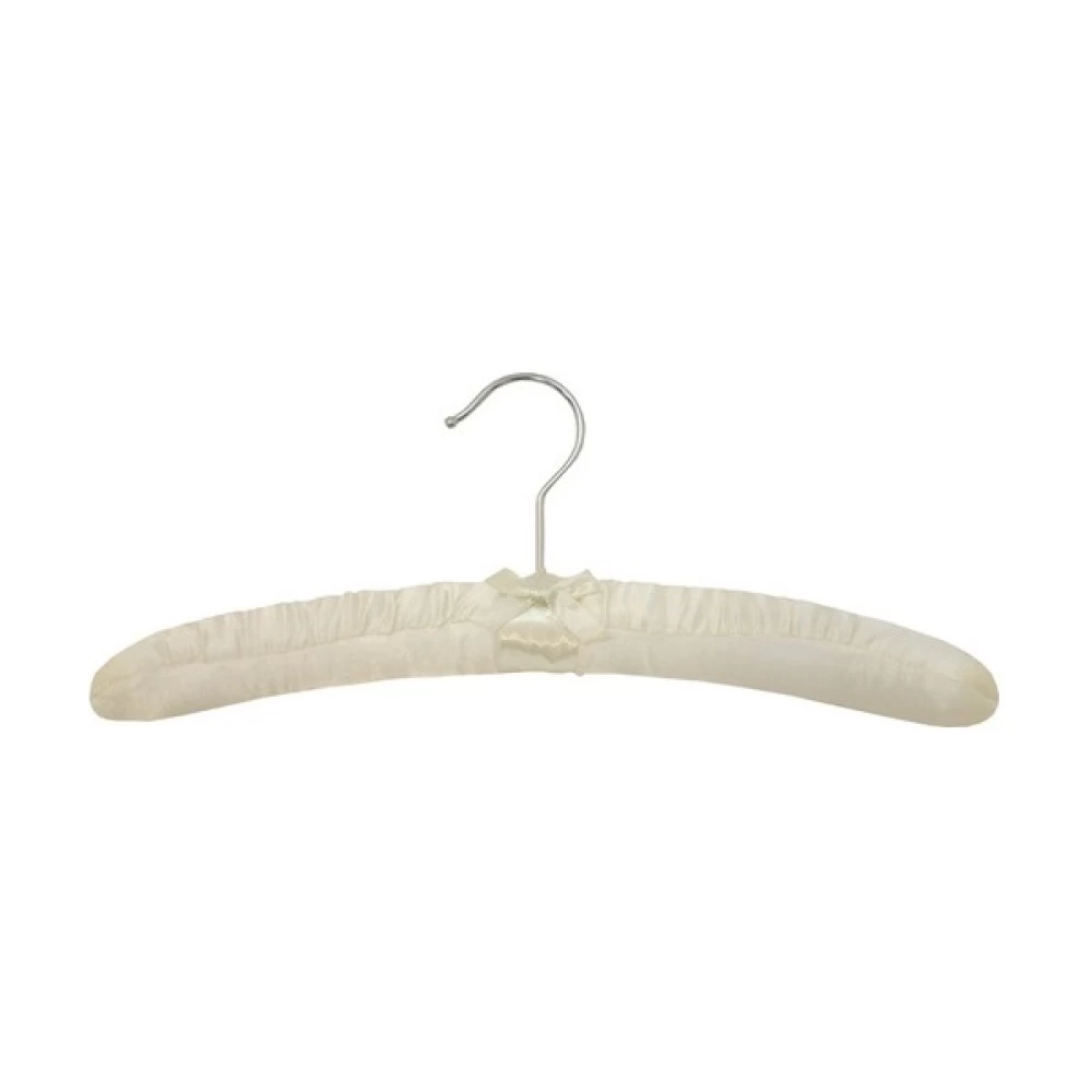 Ivory Satin Padded Lingerie Hangers 35cm (Box of 100) 56027