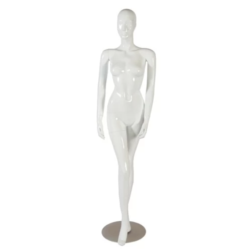 Kara White Gloss Partial Features Female Mannequin 71114