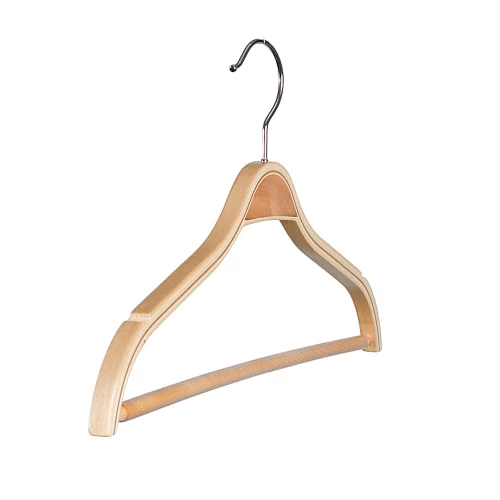 Laminated Wooden Suit Clothes Hangers 42cm (Box of 100) 51031