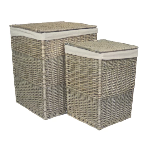 Laundry Hampers Set Of Two - 95319