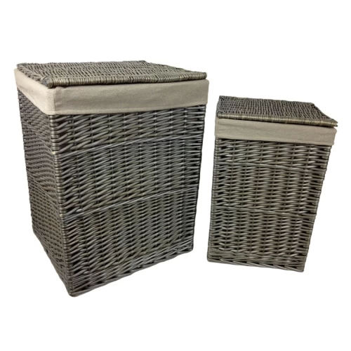 Laundry Hampers Set Of Two 95319