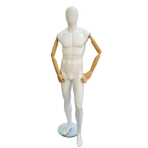 Male Articulated Fibreglass Display Mannequin - 75616