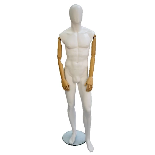 Male Articulated Fibreglass Display Mannequin 75616
