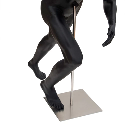 Male Black Matt Sprinter Mannequin 74114