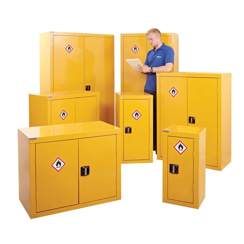 Mobile Hazardous Storage Cupboard 840 x 900 x 460 99974