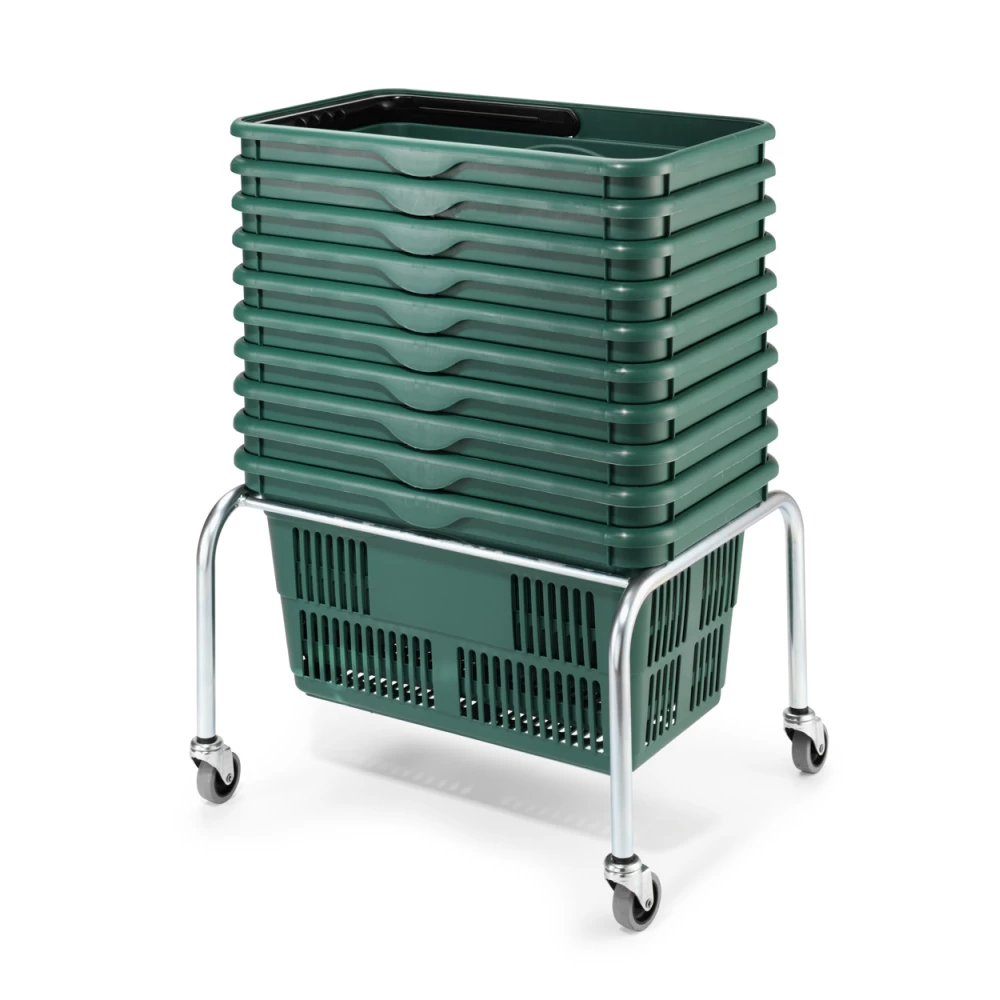 Mobile Shopping Basket Stacker 95503