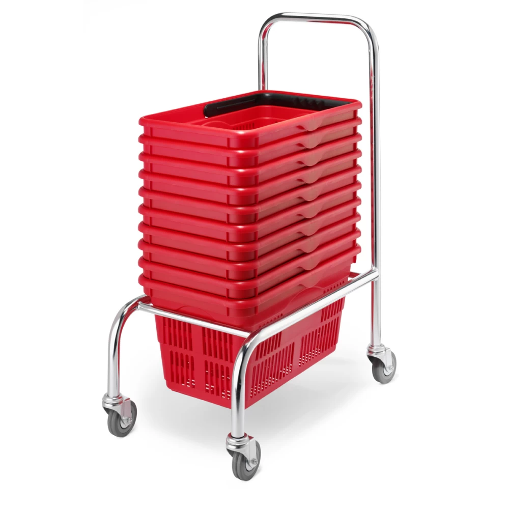 Mobile Shopping Basket Stacker 95505